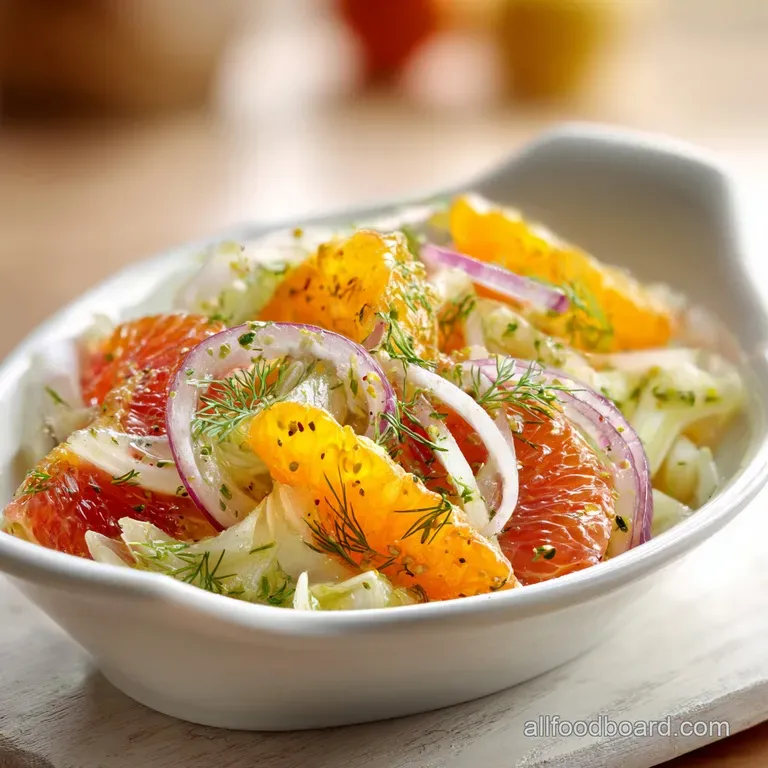Winter Citrus Salad with Fennel