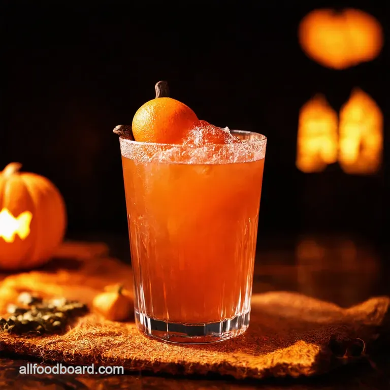 Witchs Brew Potion Punch Spooktacular Sips presentation