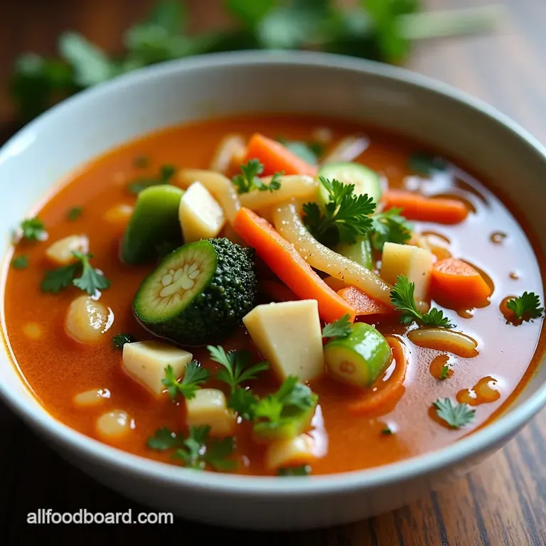 Wok This Way Super Speedy Chinese Mixed Vegetable Soup