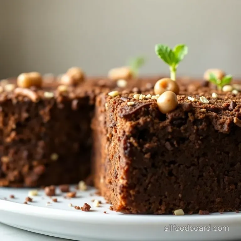 Worm Your Way to Happiness: The Ultimate Dirt Cake presentation