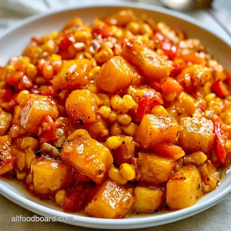 Yellow Squash Corn Saut&eacute; in 15 Minutes