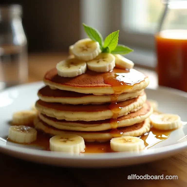 ZeroPoint Banana Bliss Pancakes presentation