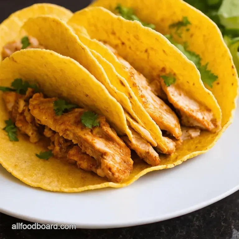 Zesty Fiesta Chicken Taco Marinade presentation