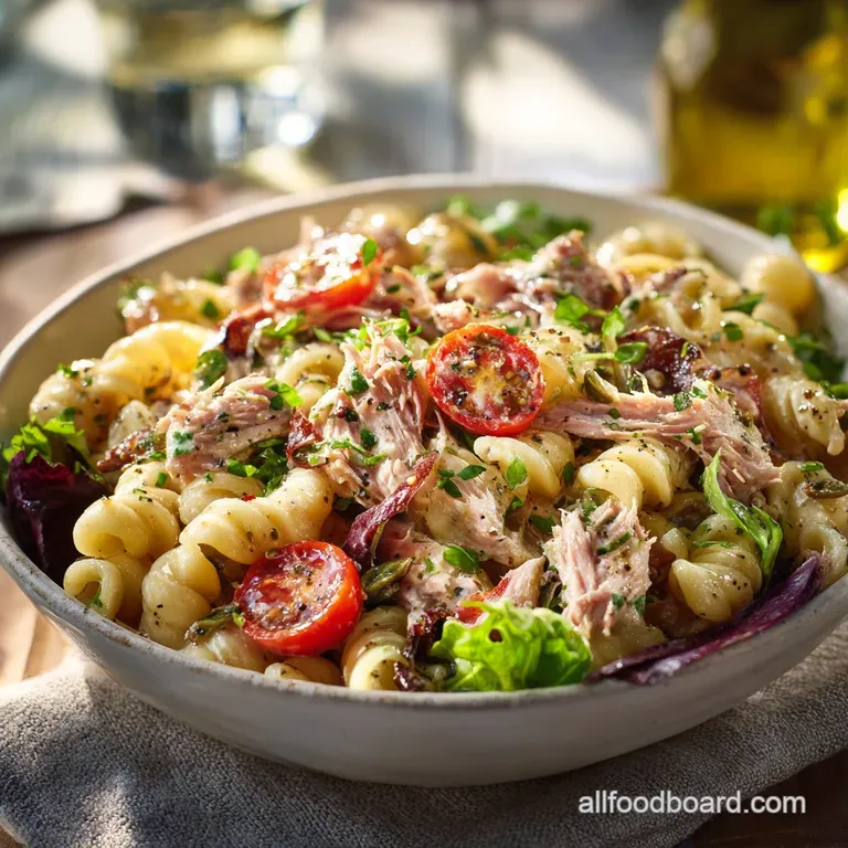The Bright Briny Classic Tuna Pasta Salad A Chefs Zesty Overhaul