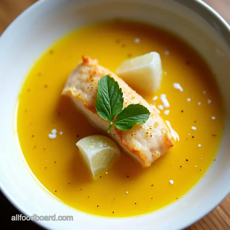 Bright Zesty Greek Lemon Fish Soup Recipe Avgolemono Bright Zesty Greek Lemon Fish Soup Avgolemono Inspired