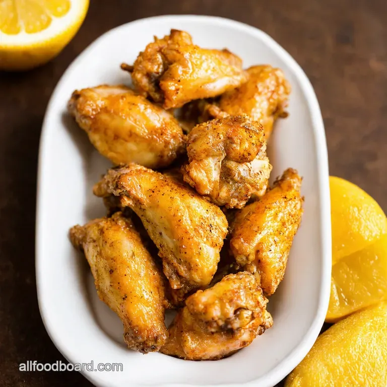 Crispy Lemon Pepper Wings Recipe Zesty Baked