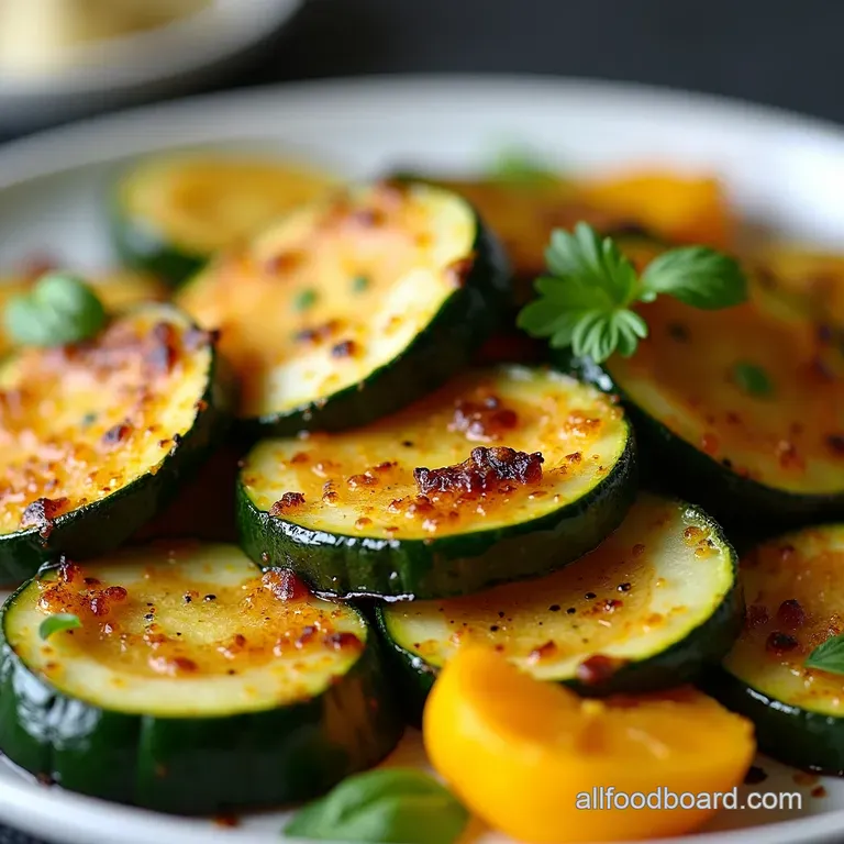 Zesty Oven Roasted Zucchini and Squash