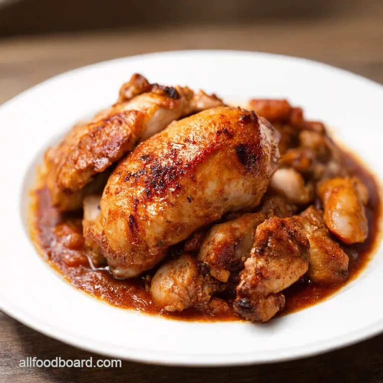 Zesty Slow Cooker Chicken BBQ Easiest Weeknight Dinner Zesty Slow Cooker Chicken BBQ
