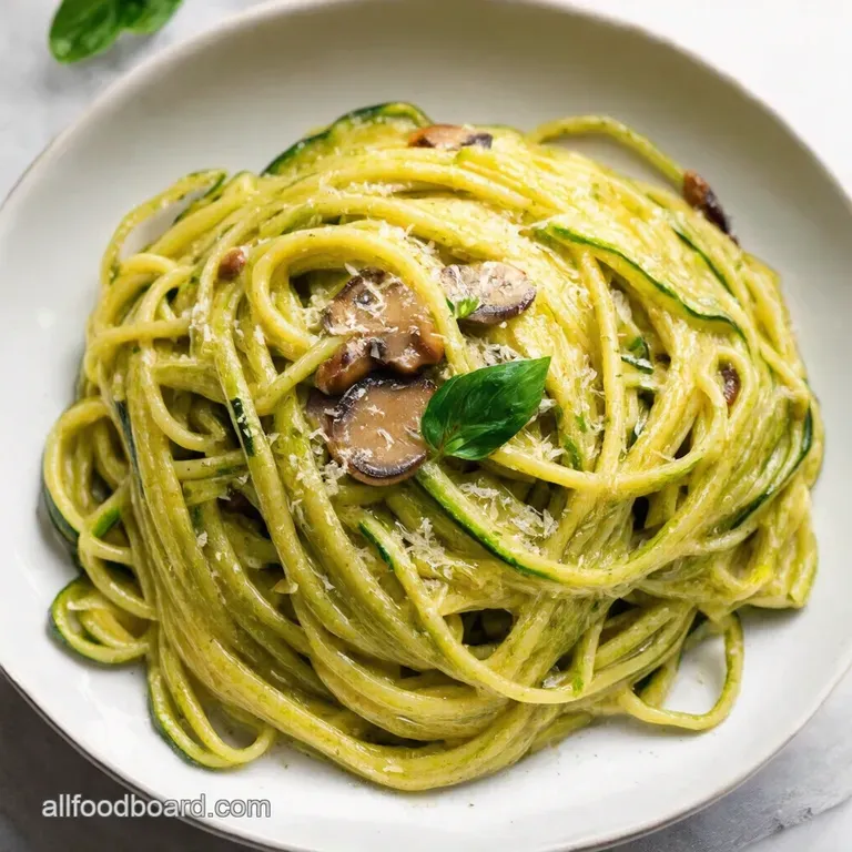 Zucchini Mushroom Pasta 5 Steps to Zesty Heaven Zesty Zucchini Mushroom Pasta