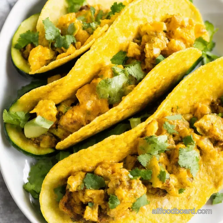 Zesty Zucchini Taco Boats A Fiesta in a Veggie