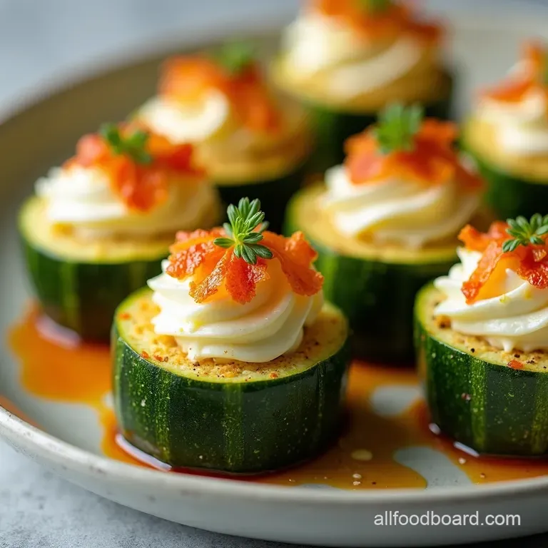 Zucchini Cream Cheese BiteSized Delights