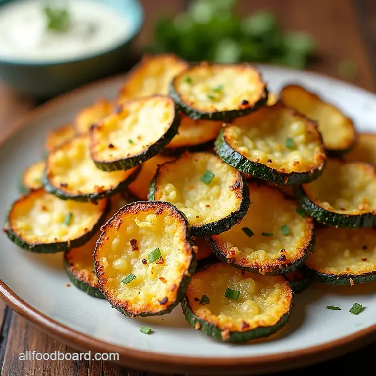 Zucchini Ranch Parmesan Chips Crunch Your Veggies